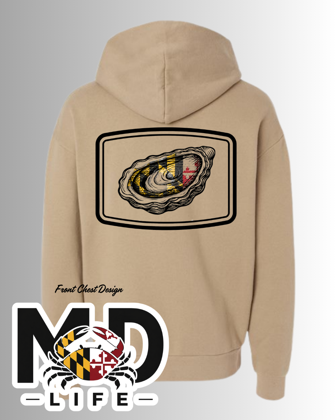 Oh Shucks Hoodie – Tan