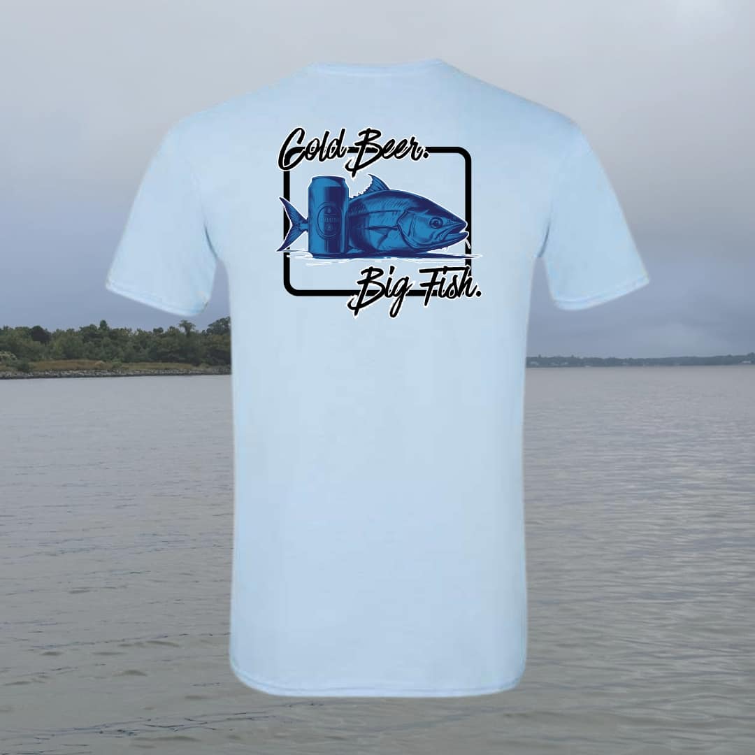 Cold Beer Big Fish Tee