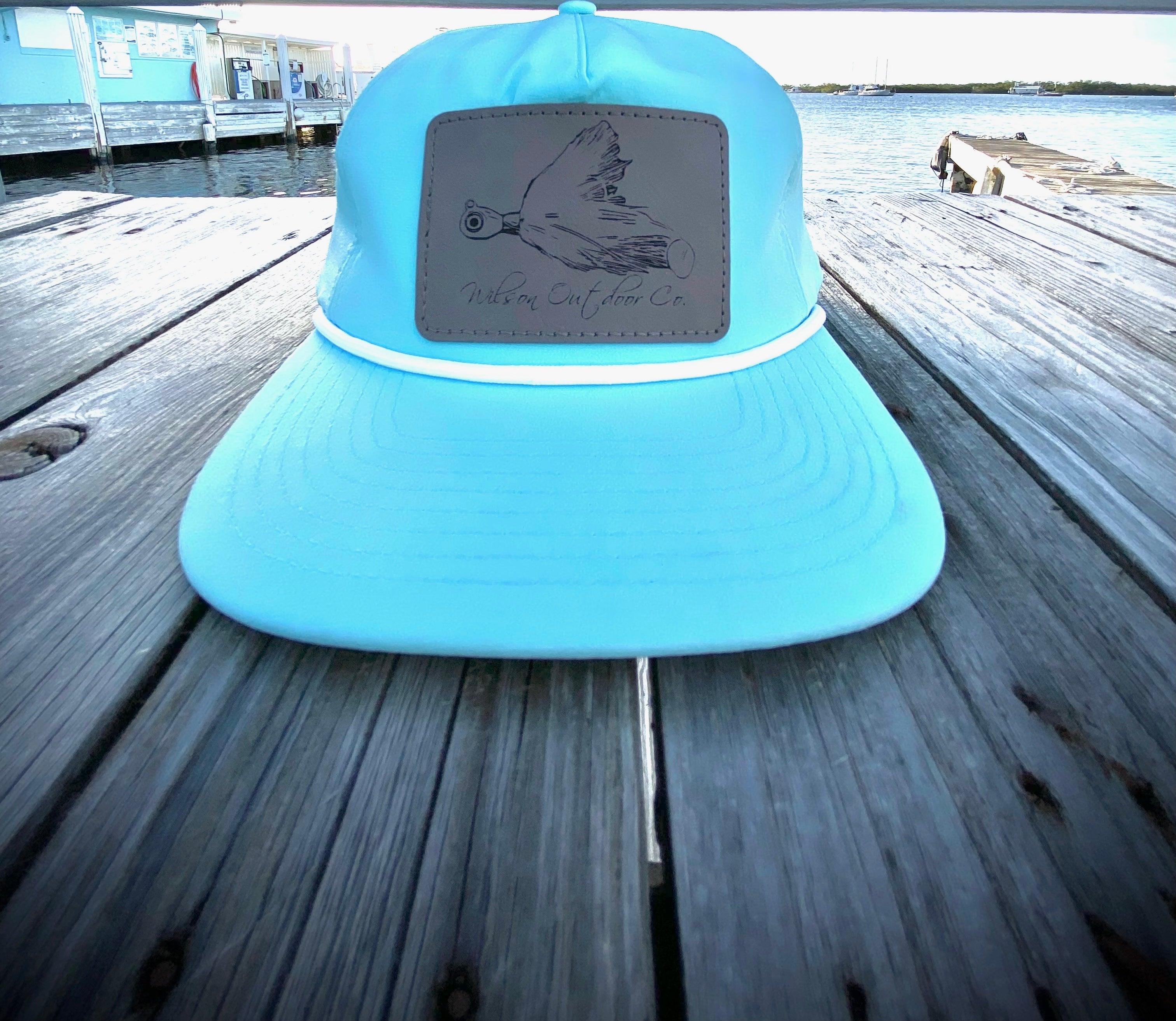Wilson Outdoor Co. Hat Aqua #3